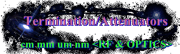 Termination/Attenuators